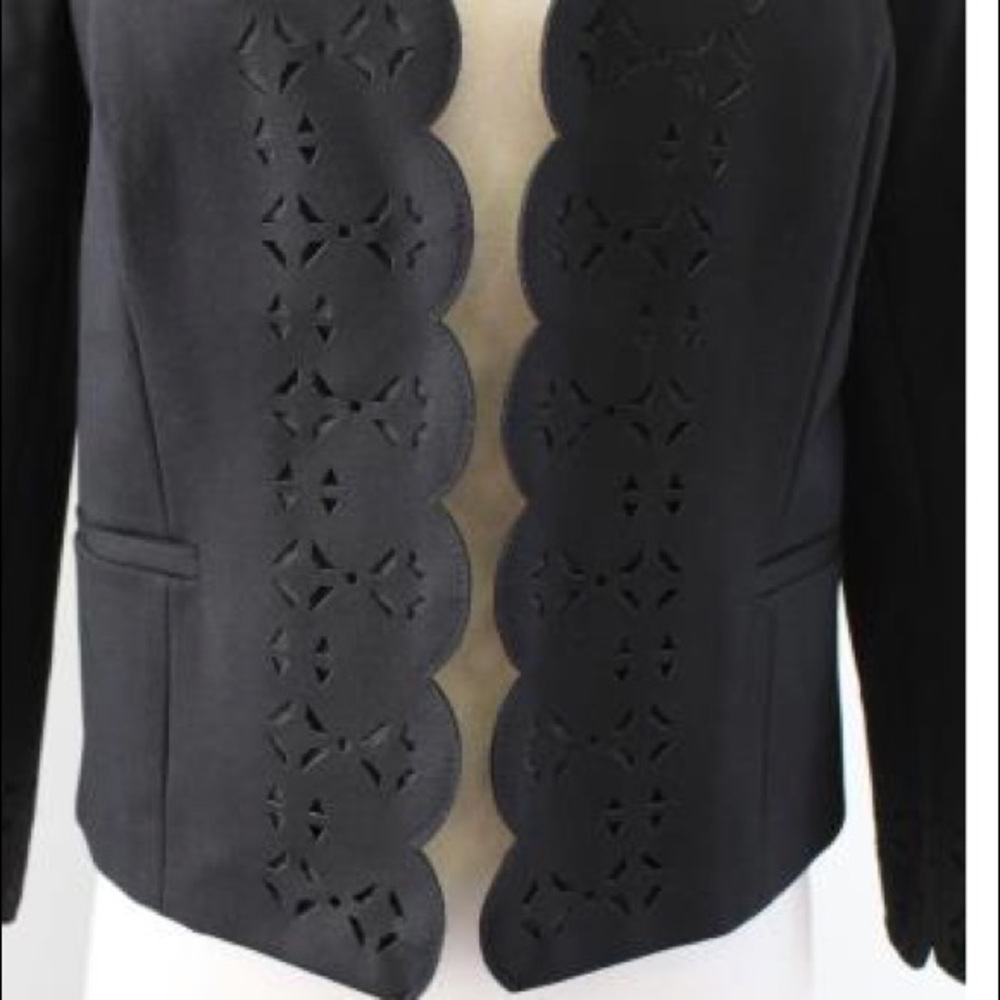 ❌SOLD❌ Banana Republic Black Ponte Jacket NWT - Picture 8 of 9